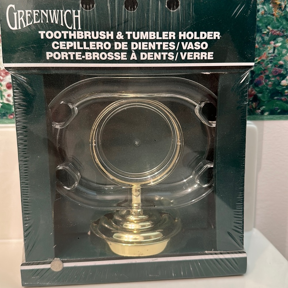 Toothbrush & Tumbler holder